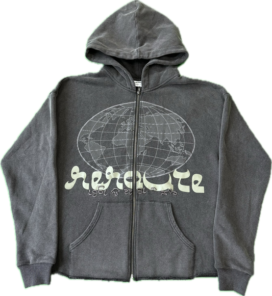 REROUTE "GLOBAL DESCENTS" HOODIE